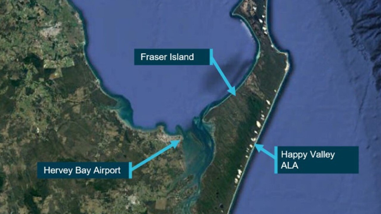 In January 2020 Gerry Geltch and a trainee passenger were forced to swim from the wreckage of their plane when it went down off the western side of Fraser Island.