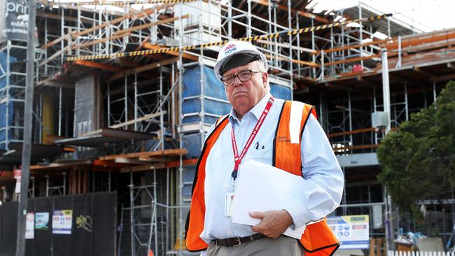 NSW Building Commissioner David Chandler said all buildings should be up to Australian standards. Picture: Tim Hunter