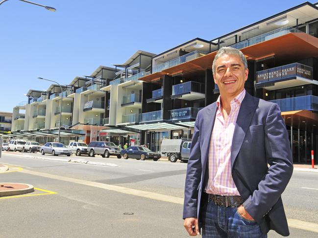 Richard Antunes is the developer of the Baju and H20 apartments on Seaview Road at Henley Beach.