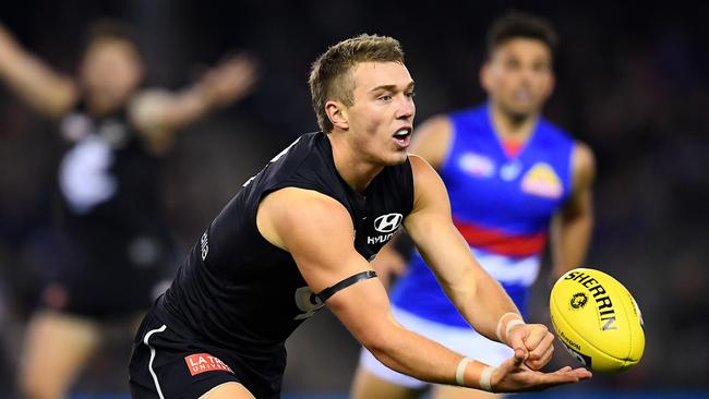 Patrick Cripps of the Blues is every chance of being the best player in the competition in 2019