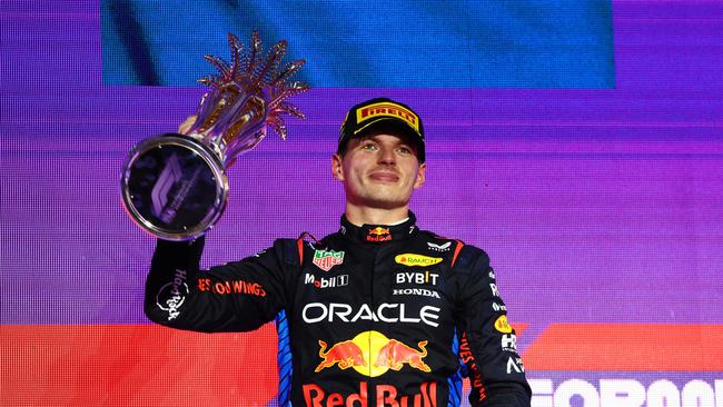 Max Verstappen is on track for a fourth straight F1 title. (Photo by Clive Rose/Getty Images)