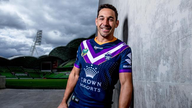 Billy Slater plays his 300th NRL game this week. (Tim Carrafa)