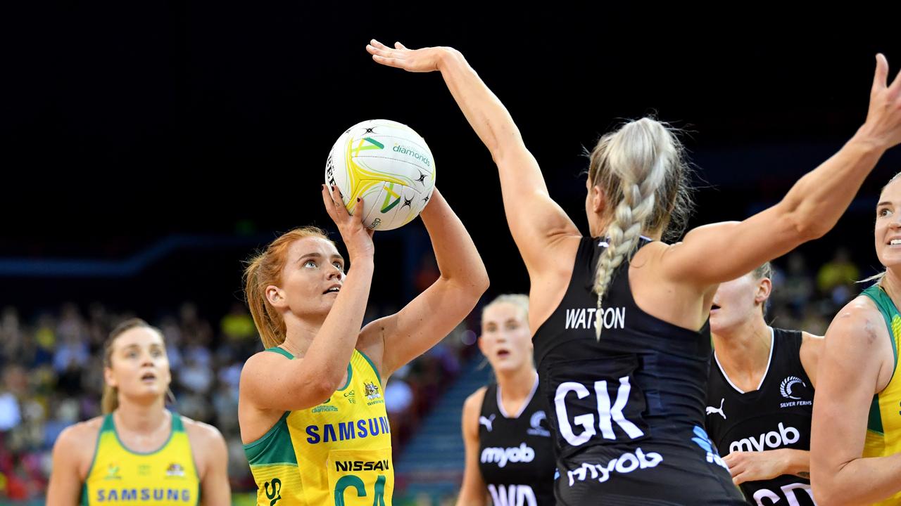 Constellation Cup netball results Australia too classy for scrappy New