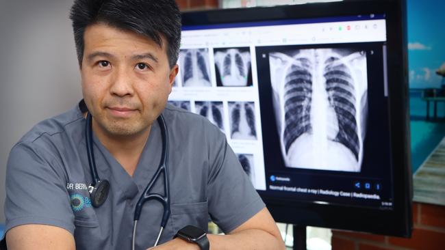 GP Bernard Shiu says the priority is to keep clinics open, which means finding a balance of bulk billing and mixed fees for patients. Picture: Glenn Ferguson