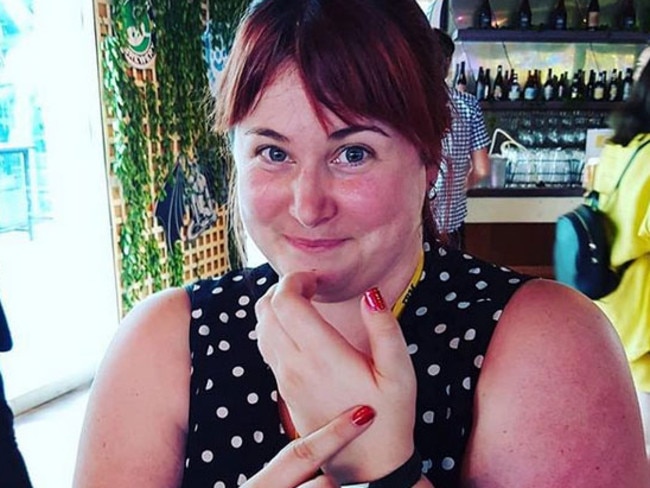 Ms Heffernan is using herself as a guinea pig in her PhD research into insertables.