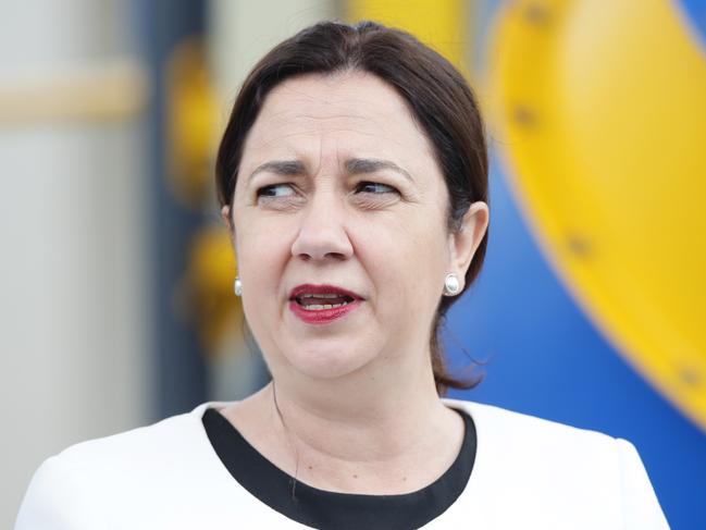 Premier Annastacia Palaszczuk at the opening  of the new Baringa State Primary School 28th June 2018Premier Annastacia Palaszczuk and Education Minister Grace Grace will officially open the new Baringa State Primary School .Photo AAP/ Ric Frearson