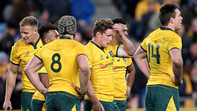 Can Michael Hooper and the Wallabies turn around their fortunes? Picture: AAP.