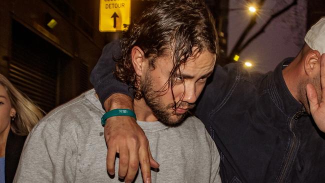 MELBOURNE, AUSTRALIA - JULY 03, 2024: Orpheus Pledger is seen leaving the Melbourne Magistrate Court on July 3, 2024 in Melbourne, Australia. Picture: NewsWire/ Tamati Smith