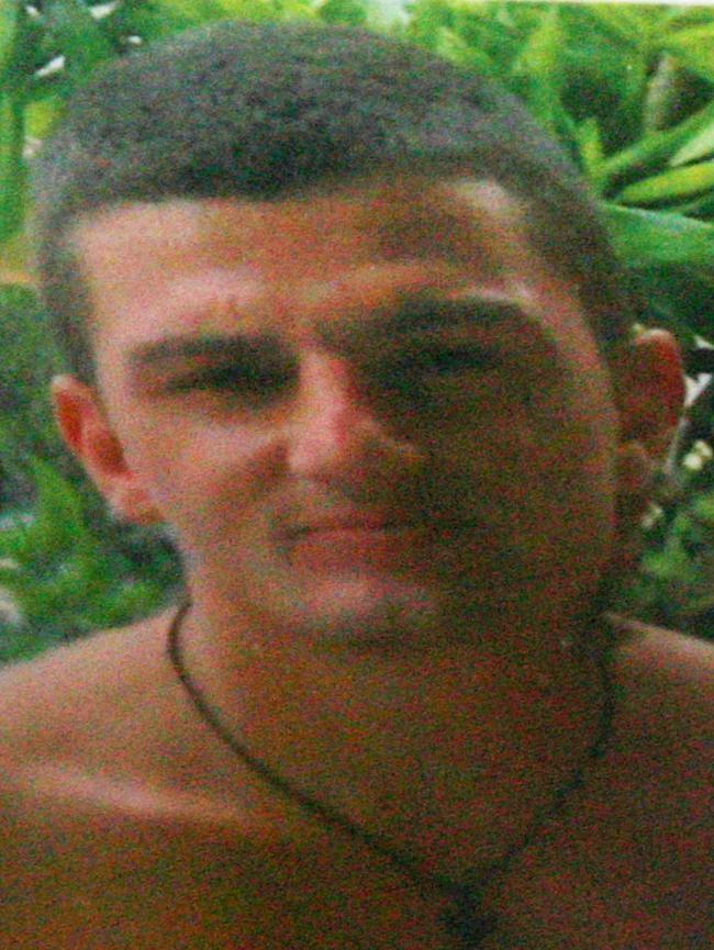 A photograph of Anthony Zervas, killed during the 2009 brawl at Sydney Airport. Picture: Sam Mooy