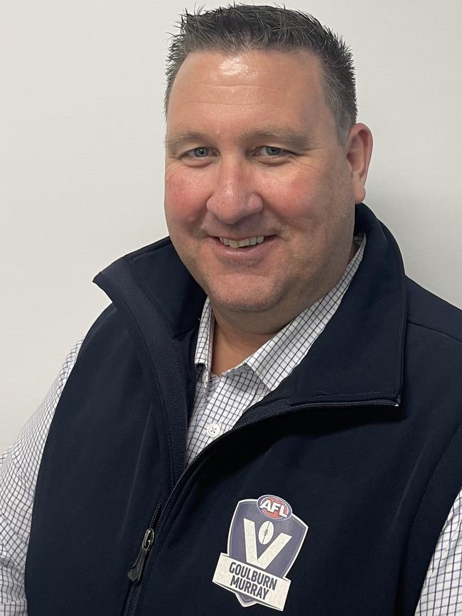 AFL Goulburn Murray regional manager Shaun Connell. Picture: Supplied