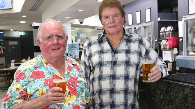 Cheers to survival: Surfers RSL club president Ross Eastgate with Ryan Global founder and entrepreneur Evan Ryan who has stepped in to save the club from closing.