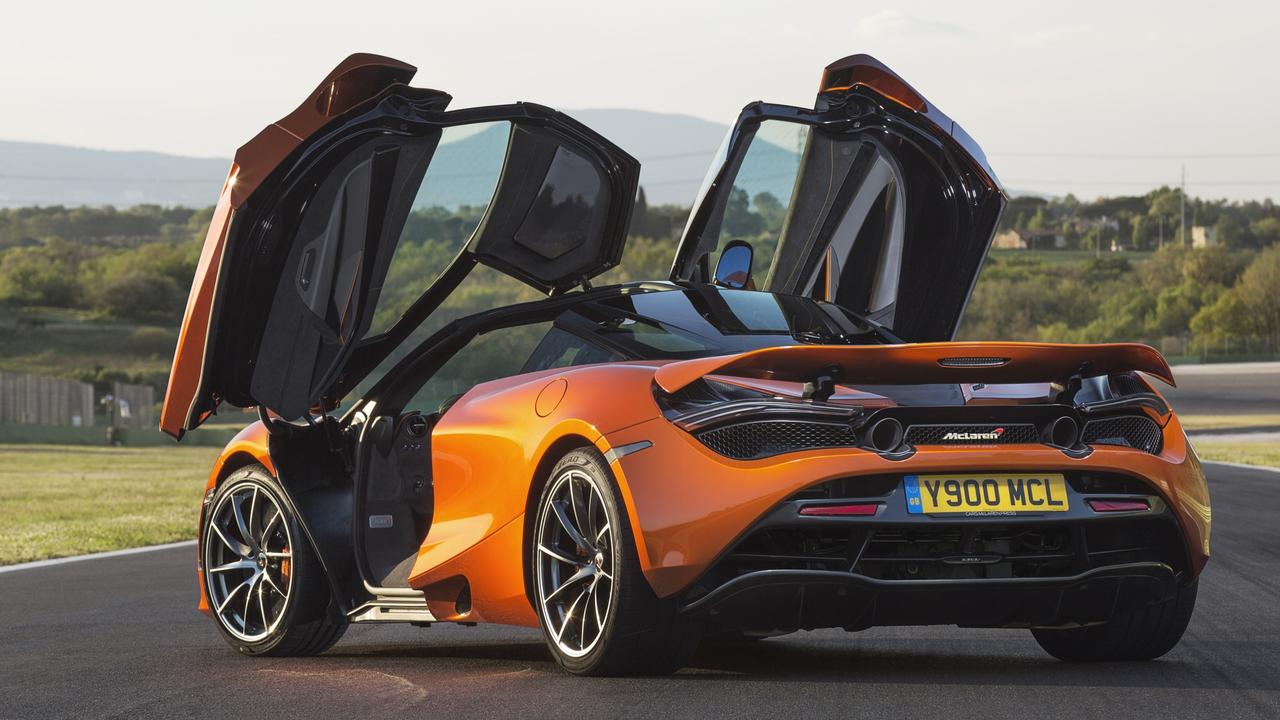 McLaren 720S: Brown became a fan of the brand when riding in Singapore