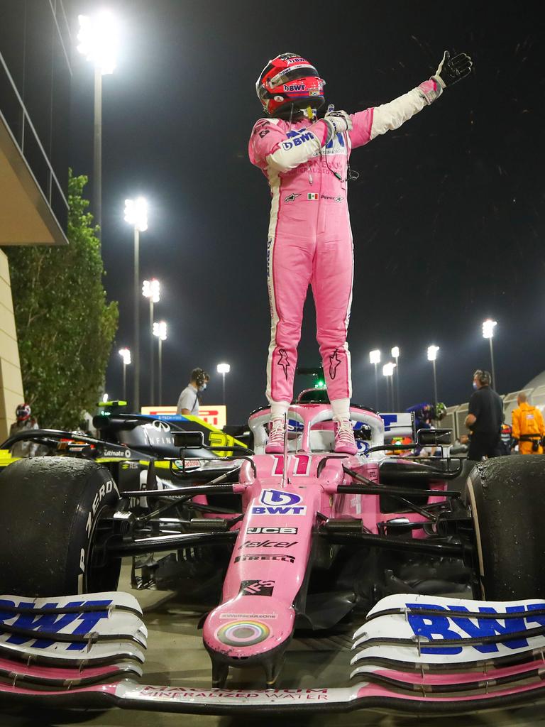 Sergio Perez wins maiden Formula 1 after Mercedes’ ‘colossal f*** up ...