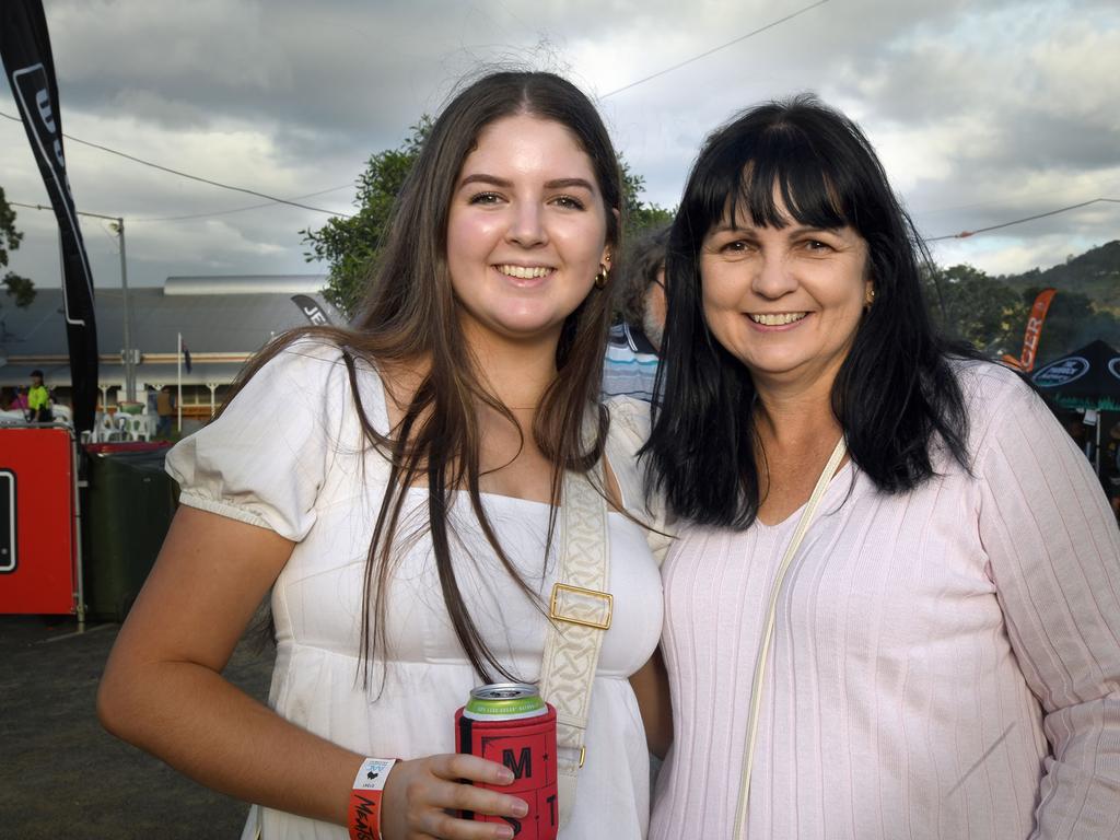 Sophie Jones and Laurelle Jones. Meatstock Festival at the Toowoomba showgrounds. April 2022