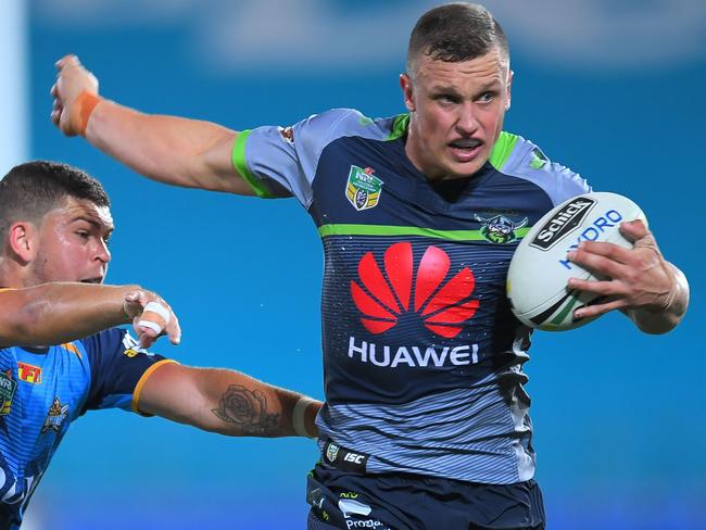 Jack Wighton in action for the Raiders. Picture: AAP