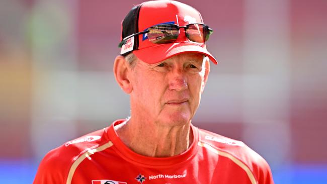 Wayne Bennett knows all about the psychology of the game. Picture: Getty Images