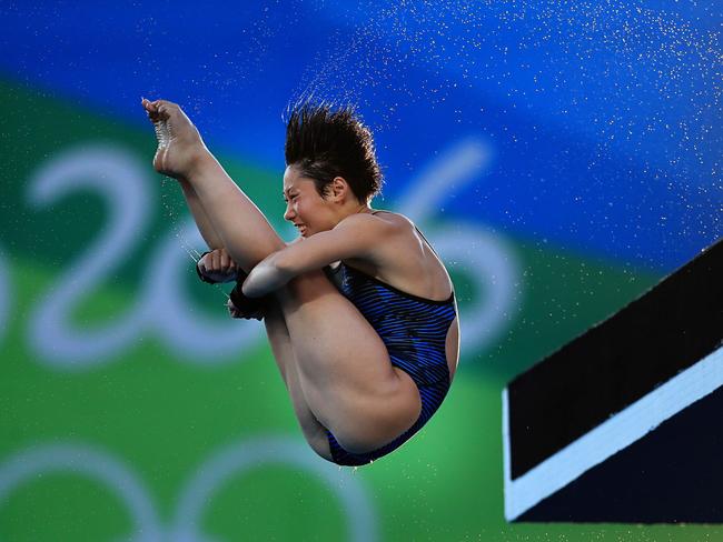 Rio Olympics 2016. The Women's Preliminary 10m Platform Diving at Maria Lenk Aquatic Centre, Olymic Park Rio de Janeiro, Brazil. Japan's Minami Itahashi. Picture: Alex Coppel.