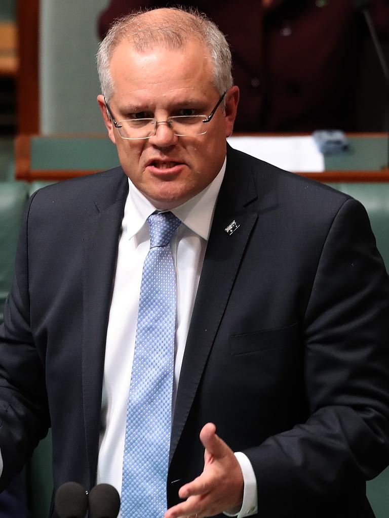 Scott Morrison is another front bencher voters prefer to Dutton. Picture: Kym Smith