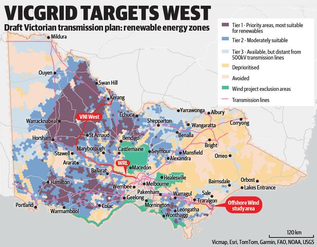 VicGrid has prioritised solar, wind, battery and transmission line developments in Victoria’s west.