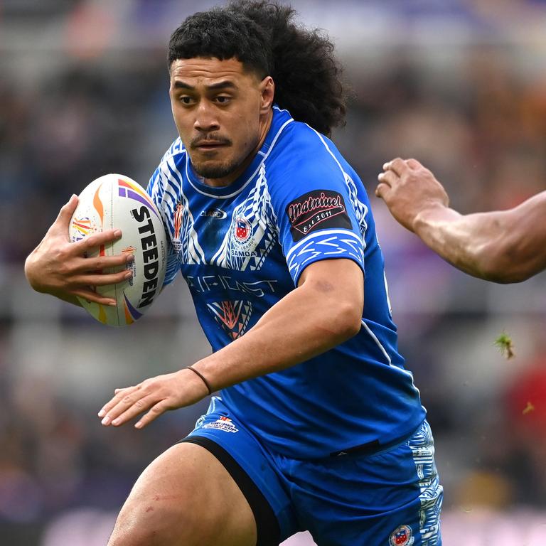 Manly back-rower Kelma Tuilagi. Picture: Stu Forster/Getty Images