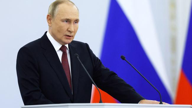 Russian President Vladimir Putin renewed his threats of war last month.