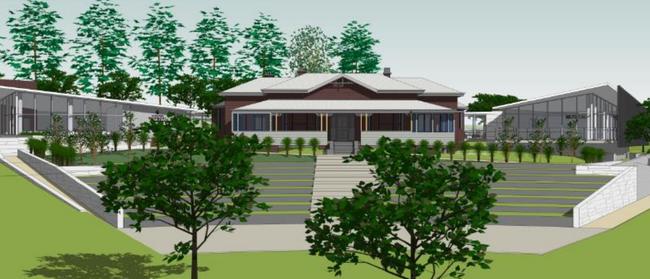 PROPOSED: The old superintendent’s building on the Baillie Henderson Hospital site along Hogg Street will be transformed into a beautiful museum, cafe and function/performance space by the Toowoomba Hospital Foundation.