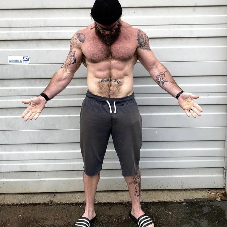 Bodybuilder Sam Loch says celebrating birthdays is for "women and children". Picture: Instagram / @samloch