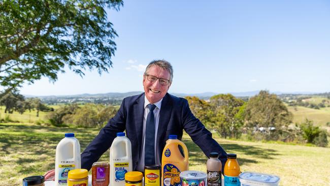 Bega Cheese executive chairman Barry Irvin has managed to secure price rises for the company’s brands from retailers. Picture: Supplied