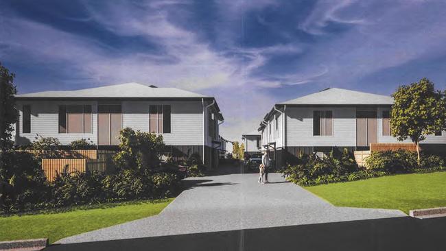 A 21 townhouse development is planned for Chatsworth Rd, which runs adjacent to the Bruce Hwy in Gympie city's north.