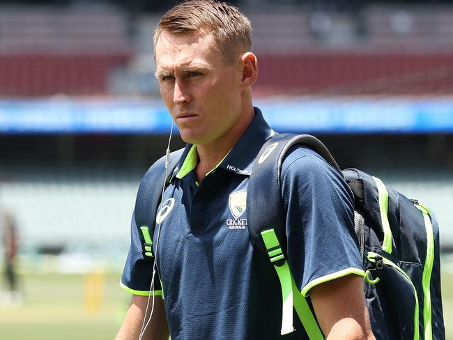 Marnus Labuschagne has hit back at David Warner’s criticism of his match in Perth. Picture: Robert Cianflone/Getty Images