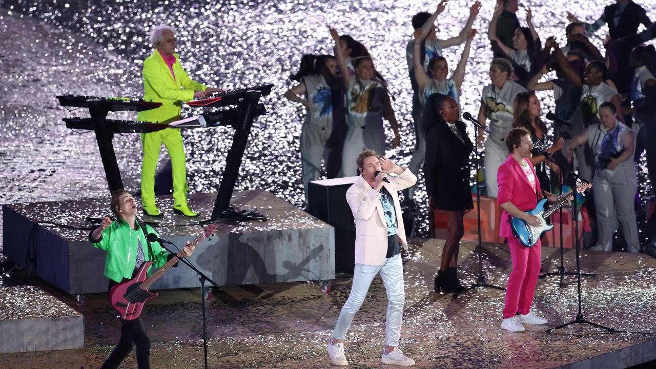 Duran Duran finished on a high. (Photo by Darren STAPLES / AFP)