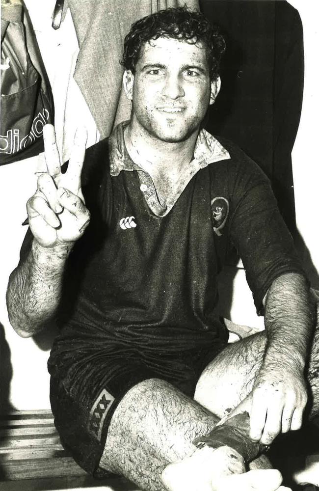 Queensland Reds forward Brendan NASSER in 1990