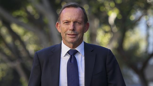 Former prime minister Tony Abbott. Picture: Justin Lloyd