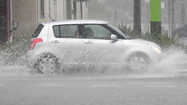 A motorist navigates the streets of the Ingham CBD in Hinchinbrook on Tuesday. Picture: Cameron Bates