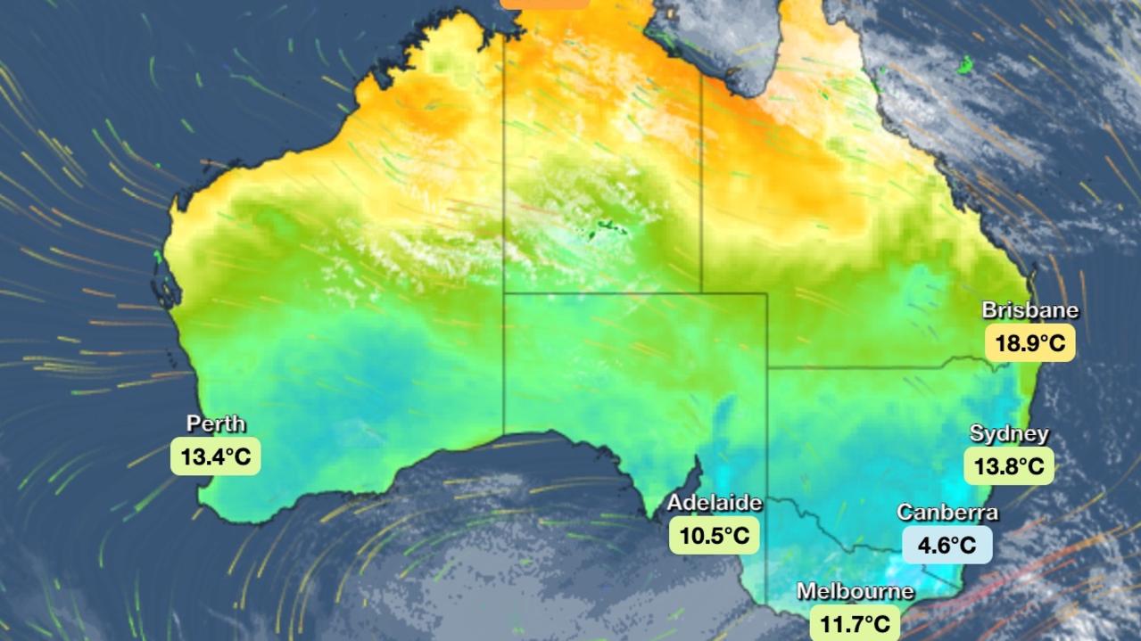 Cold snap record broken in major Aussie city