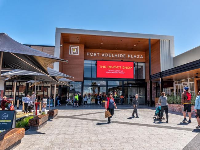 A COVID-19 alert has been issued for Port Adelaide Plaza. Picture: Supplied.