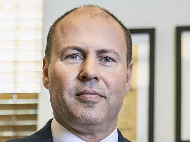 CANBERRA, AUSTRALIA - APRIL, 15, 2021: The Treasurer Josh Frydenberg in Parliament House Canberra. Picture: Gary Ramage