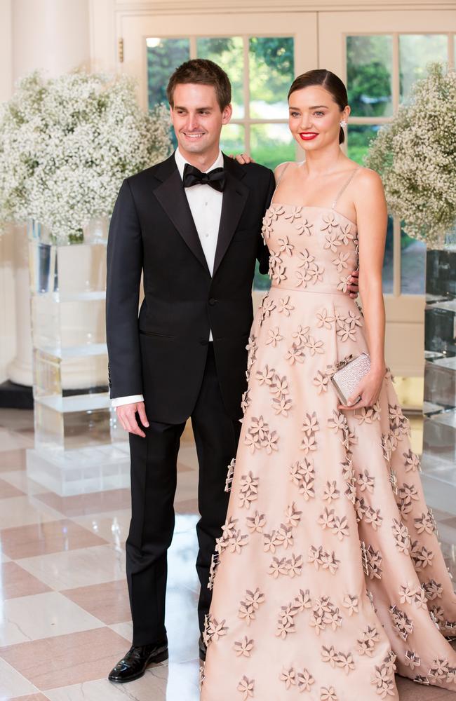 It will be Kerr’s third child and second with billionaire Snapchat co-founder Evan Spiegel. Picture: Cheriss May/NurPhoto via Getty Images