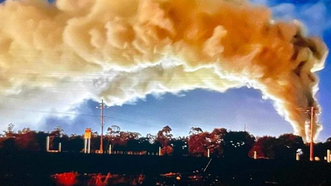 An ignition event at the Anglo American Grosvenor mine in Central Queensland shut down production since July. Picture: Supplied