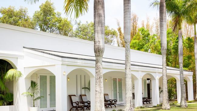 LUXURY RAJ STYLE: The Palace on Magnolia guesthouse at Byron Bay has topped a national list for Australia's most luxurious Airbnb accommodation. I sleeps 14 people in considerable luxury.