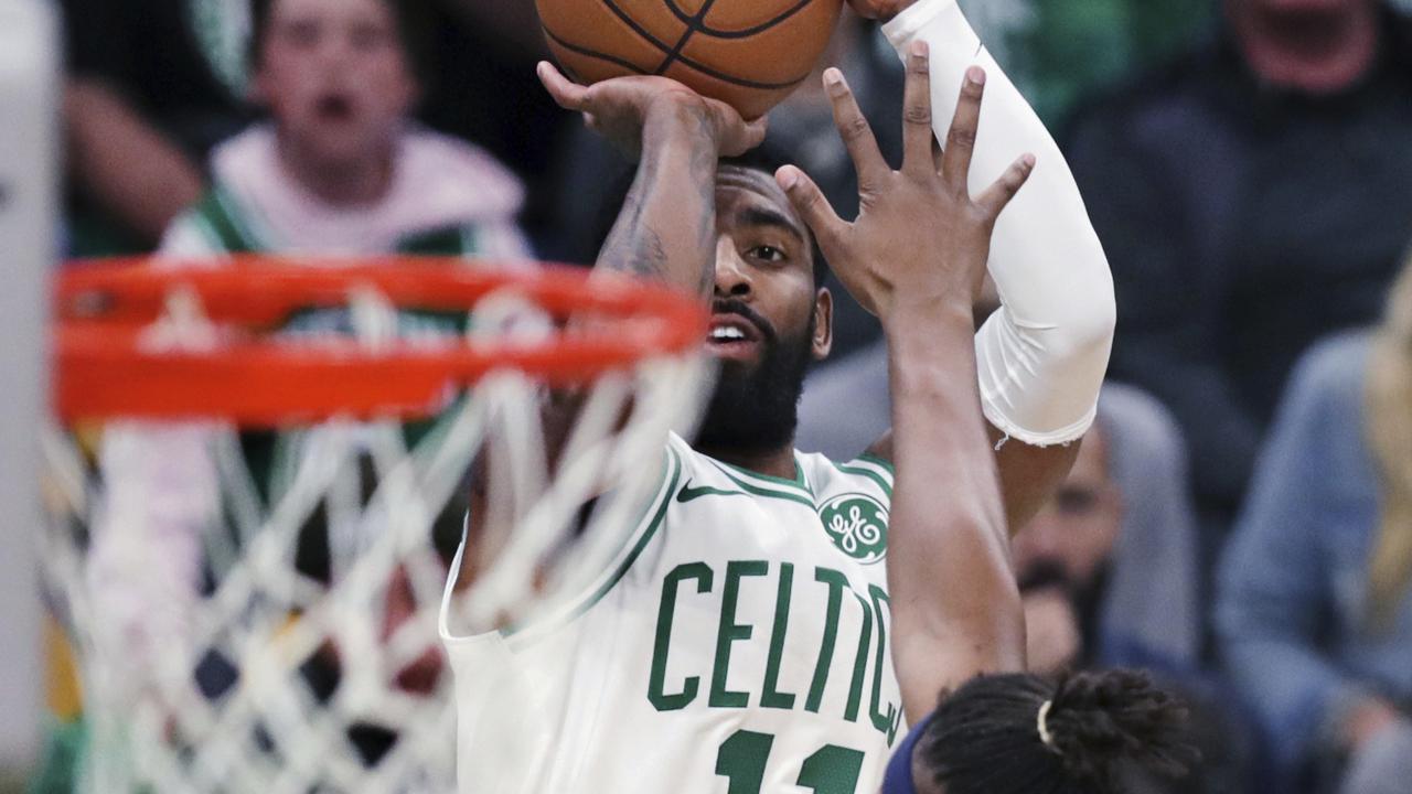 Kyrie Irving came up big for the Celtics.