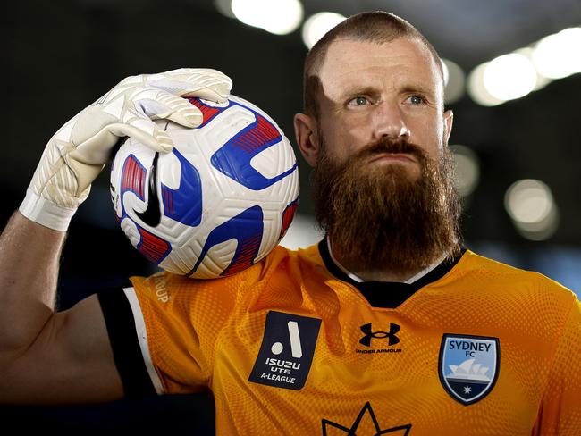 Portrait of Sydney FC and the Socceroos goalkeeper Andrew Redmayne at Allianz Stadium, Sydney.  Photo by Phil Hillyard(Image Supplied for Editorial Use only - **NO ON SALES** - Â©Phil Hillyard )