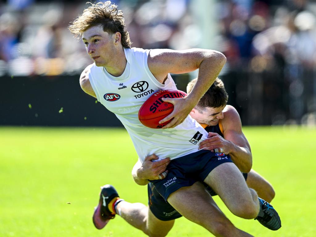 Max Michalanney is set to play against St Kilda. Picture: Mark Brake