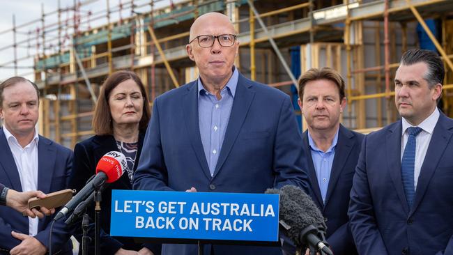 The Coalition’s position to reduce immigration numbers was a good one but it was too anxious about offending migrant voters, and attracting false accusations of racism, to prosecute the case for unity over our diversity. Picture: NewsWire/Thomas Lisson