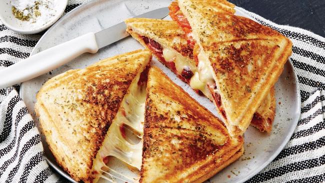 Jaffle sandwiches are quick, easy and tasty.