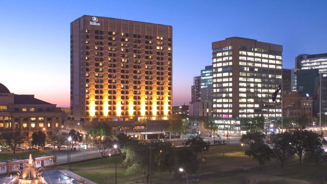 Hilton Adelaide at Victoria Square.