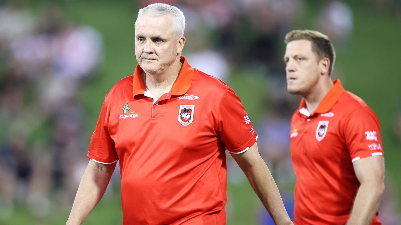 Pressure is mounting on Anthony Griffin ahead of this weekend’s game against the Dolphins. Picture: Mark Kolbe/Getty Images