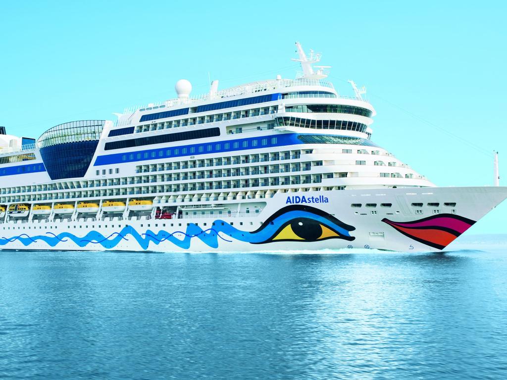 Aida Cruises says the star may have fallen overboard. Picture: File