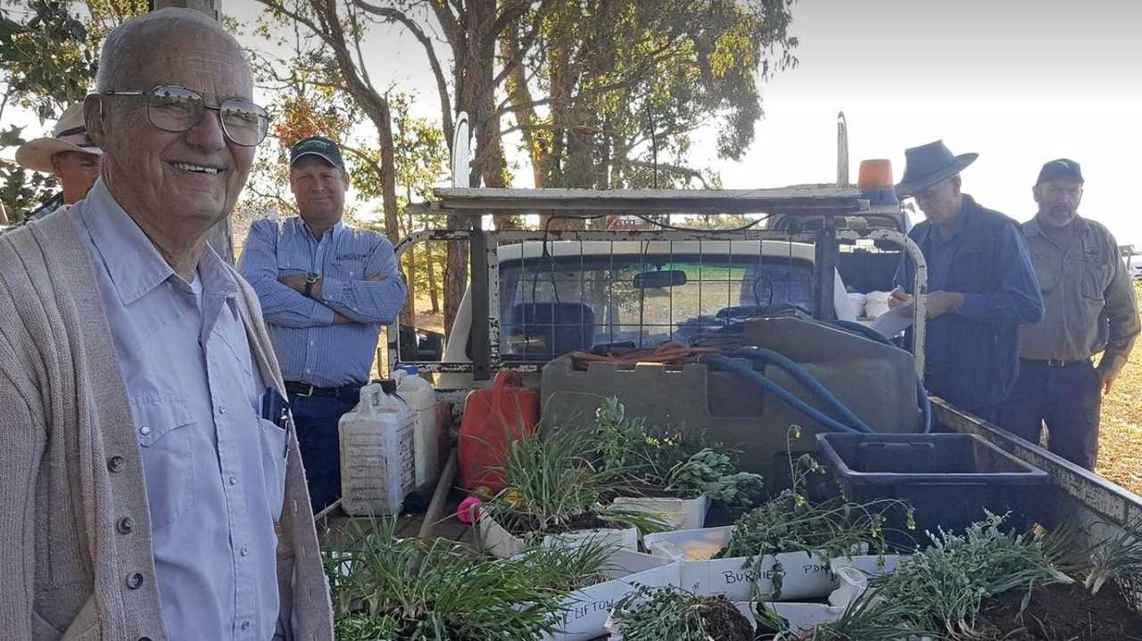 WARNING: American plant nutrition expert, Professor Don Huber, warns Gympie farmers about what he says is our glyphosate 'peril'. Picture: Sarah Fea