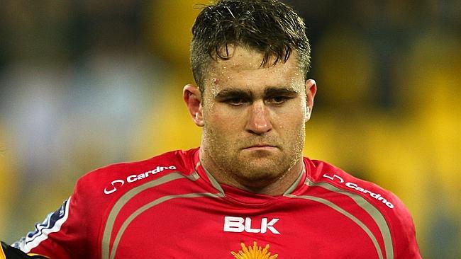 WELLINGTON, NEW ZEALAND - APRIL 26: Conrad Smith of the Hurricanes and James Horwill of the Reds share a moment's silence to mark the significance of Anzac Day prior during the round 11 Super Rugby match between the Hurricanes and the Reds at Westpac Stadium on April 26, 2014 in Wellington, New Zealand. (Photo by Hagen Hopkins/Getty Images)